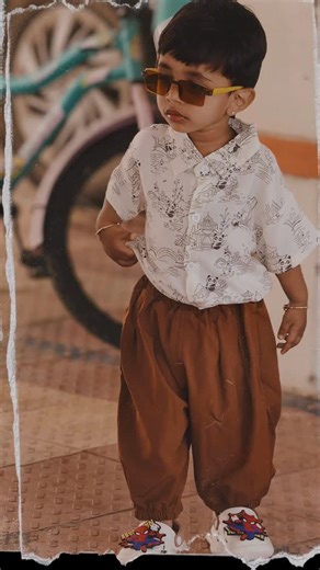 ʀᴀᴍᴠᴇʀsᴇ on Instagram: "Alludu stealing the spotlight casually 📸✨ . . #AuraFarm #MainCharacterEnergy #BornWithSwag #MiniBoss #TinyTrendsetter #AlluduSwag #KidsWithStyle #NaturalAura #NoEffortJustVibe #PoseGameStrong #DripFromDayOne #ConfidenceAtTwo #CuteButSavage #ReelLife #IndianReels #FamilyReels #ParentLife #InstaKids #ViralReels #shivamovie #nagarjuna . [aura farm, toddler attitude, kids with swag, alludu style, natural confidence, main character aura, cute savage kid, pose game, outfit hig