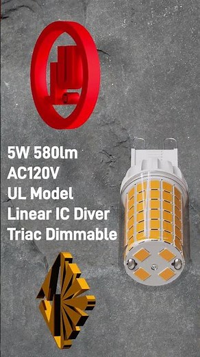 UL Certification LED G9 Bulb