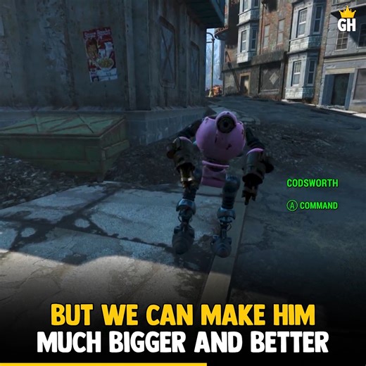 Turning Codsworth into a war machine is the best thing in Fallout 4! 😂 | GamingHero