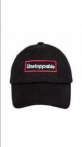 Against Fear 두려움에 당당히 맞서 - UNSTOPPABLE 언스탑퍼블 볼캡 야구모자