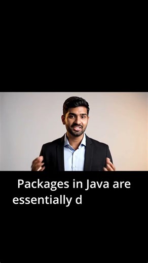 packages in java explained in 15 seconds ⚡| #shorts #education #motivation #tech #short