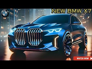 2025 BMW X7 Ultimate Luxury SUV Official Reveal - Exclusive Look!
