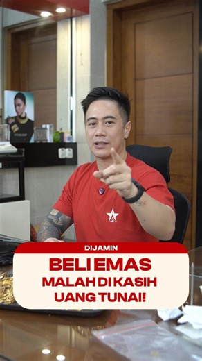 Vincentio Felix | Edukasi Emas on Instagram: "Loh loh loh... siapa yang mau beli emas terus dapet uang tunai? di Djoyo Rejo, kamu beli emas minimal 1 gram udah bisa muter Fortune Wheel! 🎡 Gak usah bingung kadar, pokoke 1 gram wes oleh angpao. Yang rumahnya jauh yo tetep bisa ikutan beli online, nanti admin yang muterin terus videonnya dikirim nang sampeyan. Duit angpaonya langsung ditransfer! Caranya gampang banget: ✅ Beli emas minimal 1 gram aja. ✅ Berlaku kelipatan (makin banyak gramnya, maki