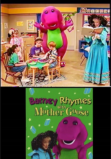 Barney Rhyme with Mother Goose Home Video