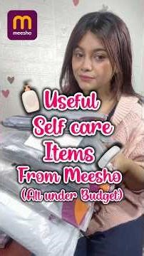 Useful Selfcare Items From Meesho You Should Try! #meeshoapp #meeshofinds #selfcare #meesho #fyp