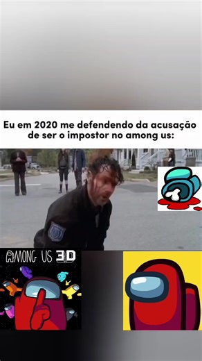 quem passou por isso? #games #memes #amongus