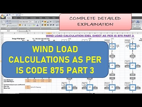 Wind load calculations as per IS 875 part 3 2015| DETAILED CALCULATION & CONCEPT EXPLAINATION#civil