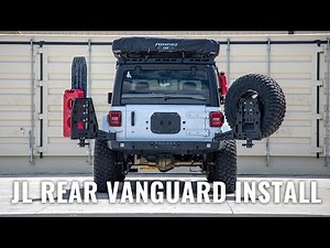 JL Wrangler Rear Vanguard Bumper Install
