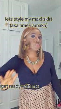 ways to style your maxi skirt