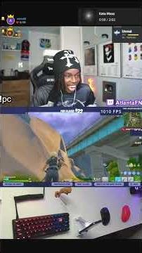 is he hacking? #fortnite #hacker