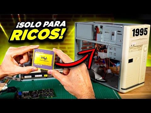 VIAJÉ en el tiempo a 1995 y monté el pc más BESTIAL con la gráfica más REVOLUCIONARIA