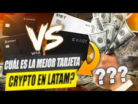 Which is the BEST CRYPTOCARD for LATIN AMERICA in 2026?? | BINANCE, BYBIT, BITMART and KAST CARD