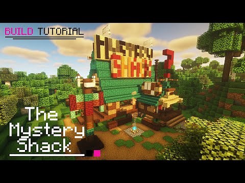 MINECRAFT | How to Build the Mystery Shack from Gravity Falls.
