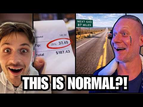 Things You Should NOT Do in America - European Dad & Son Reacts!