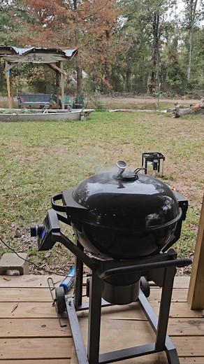 14K views · 547 reactions | Smoke chicken for gumbo. #lococookers #brucemitchell #swamppeople #serpentinvasion | Bruce Mitchell | Facebook