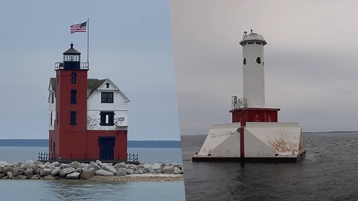 Nick and Andy are at Shepler's Mackinac Island Ferry for a lighthouse cruise where they head out on a 3 hour tour under the Mackinac Bridge and past 8 lighthouses, most of which can only be viewed by being out on the water. | MI Playground