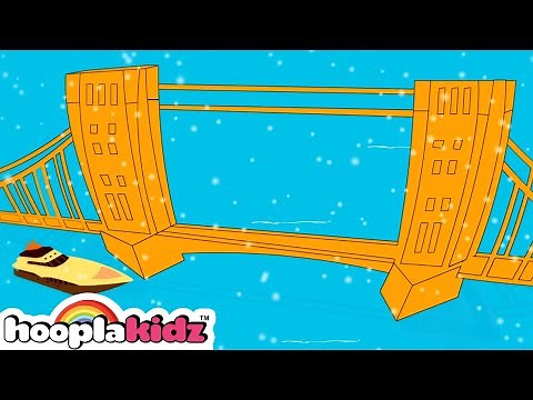 London Bridge Is Falling Down Ep 81 | Hooplakidz Classic Nursery Rhymes