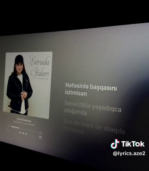 Sən də məni bir otaqda itirmisən