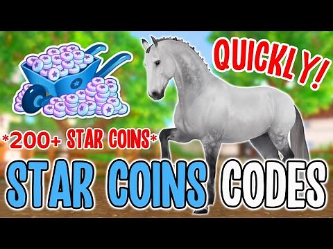 3 NEW *STAR COINS CODES*!! FREE HORSES, STAR COINS, STAR RIDER & MORE IN STAR STABLE *QUICK*