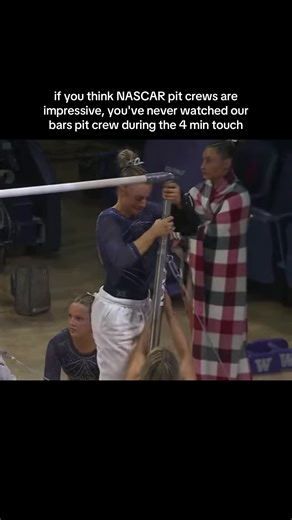 Impressive Gymnastics Team vs. NASCAR Pit Crews