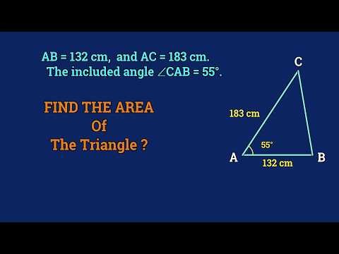 How To Apply The Sine Rule For Triangle Area