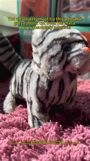 Interactive Robot Kitten: Perfect Gift for All Ages