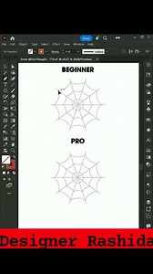 20K views · 186 reactions | Draw Spider Web using adobe illustrator #facebookreel #foryou #viral #spider #web #graphicdesign | Rashida Khatun 0.1 | Facebook