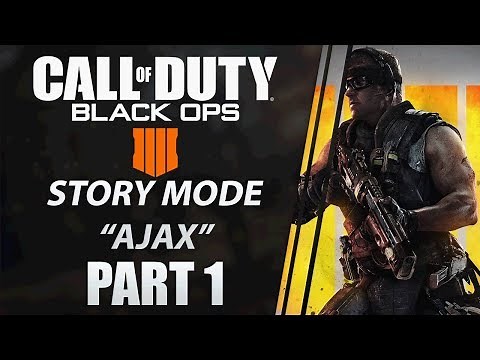 COD: Black Ops 4 Story Mode Walkthrough | Specialist HQ | Part 1 | AJAX | CenterStrain01