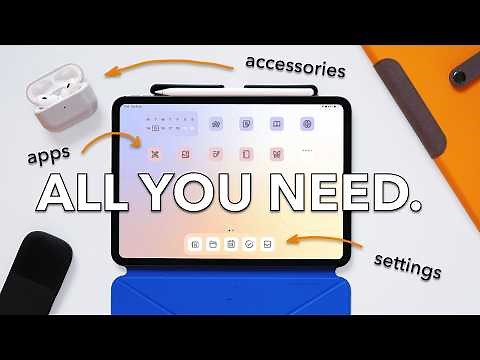 I Designed My Perfect Simple iPad Setup - Try This!