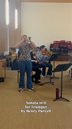 A glorious afternoon with friends rehearsing for Saturday’s concert at @neuburgerbarockkonzerte 🎺 🎻 🎹 . . A programme of Handel, Purcell, Marcello and Neruda - what a treat! 🥰 . . #trumpet #strings #harpsichord #concert #rehearsal #trumpetplayer #femalemusician #trumpetlife #baroque #baroquemusic #handel #purcell #musicianlife #trumpetlove #brassplayer #soloist | Matilda Lloyd