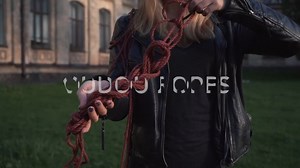 Hourglass shape shibari