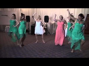 Surprise Bridesmaid wedding dance