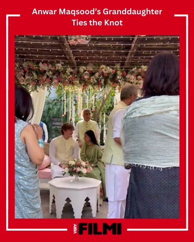 Anwar Maqsood's Granddaughter Nikah Ceremony in Karachi