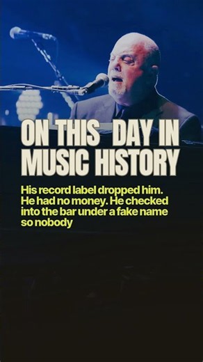 September 17, 1973. Billy Joel began recording "Piano Man."