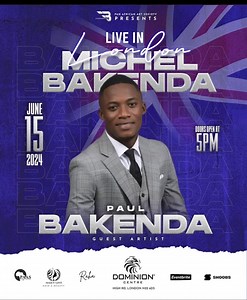 🇬🇧LONDRES 🇬🇧 ARE U READY??? Voici notre premier invité Le frère Paul Bakenda seras présent dans notre concert à Londres le 15 juin au DOMINION CENTRE ☺️ Venez vous réjouir avec nous et glorifier le Seigneur 🙏🏾 La billetterie est déjà ouverte Get your ticket 🎫 https://www.eventbrite.com/e/michel-bakenda-live-in-london-tickets-860415675447 Seras-tu de la partie? 🙂 | Michel Bakenda