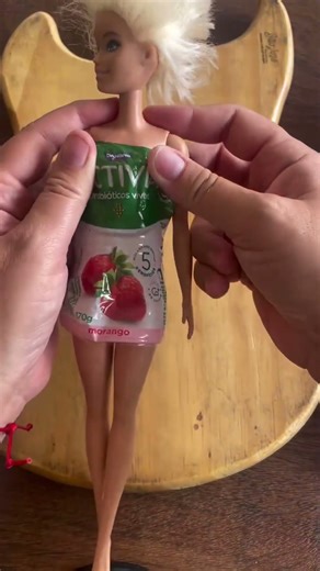 Waste to Best Doll Dress 👗✨ #Shorts