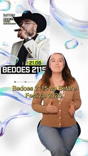 BEDOES 2115 na BEFORE FESTIVAL 2026! #beforefestival #siedlce #bedoes2115