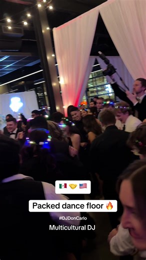 Two cultures. One celebration. Everyone dancing 🔥🔥 #djdoncarlo #weddingday #partyvibes #chicagodj #weddings