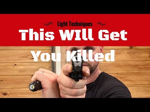 Handheld Light Techniques: How To Use A Flashlight & Pistol
