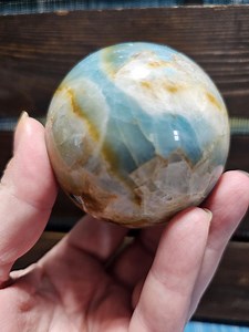 Druzy Amazonite and Quartz Sphere (66mm) - Etsy