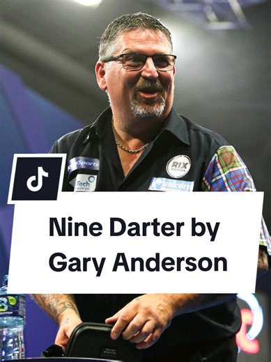 Nine Darter Performance by Gary Anderson in Darts