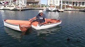 Check out this rowing and sailing dinghy that fits in itself -- an engineering marvel! | OffCenterHarbor.com