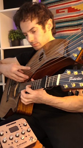 8.1K views · 11 reactions | This one gave me RSI! Made using the awesome Fishman Platinum Pro Preamp. An original double guitar/ harp guitar piece. Would love to know what you think! Let me know if I should go back to covers :) #guitarsolo #acousticfingerstyle #originalmusic | Pat Hinds Guitar | Facebook