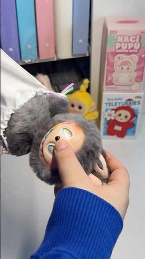 unboxing a secret (id) big into energy labubu on my first try?! #labubu #popmart #blindbox