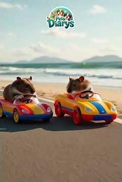 This Hamster Drives a Racing Car Better Than Humans