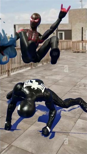 Miles Morales fights Spider-Man | Stop Motion | Tags: #spiderman #milesmorales #stopmotion #spidey