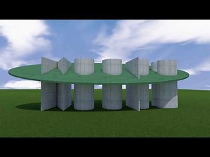 ArchiCAD 接続した壁が屋根の上に見えて困る場合 / When walls are seen on the roof