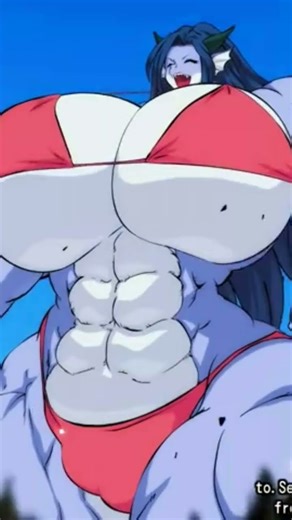 Muscle Furry Girl Growth #thickness #giant #art #squish #monster #growth #milk #thighs #giants