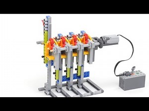 Lego chain reaction machine レゴ 連鎖反応機構