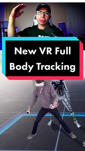 New VR Full Body Tracking! #quest2 #pcvr #fullbodytracking #virtualreality #metaverse #metaquest2
